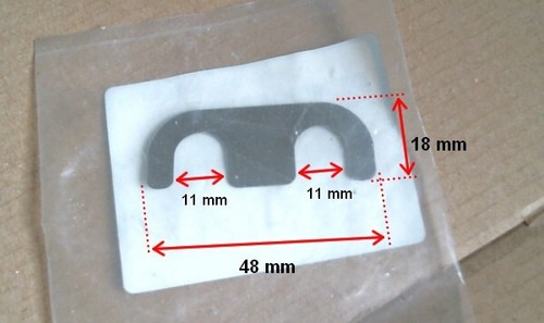 Cale bras articulation - 0,5, mm