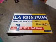 Plaque Émaillée Ancienne