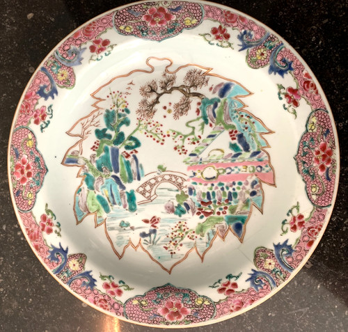 Assiette porcelaine chine - 33),