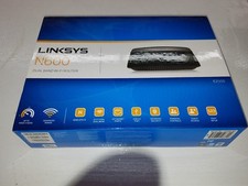 Linksys - N600 (E2500-NP) Dual Band Wi-Fi Router - Black