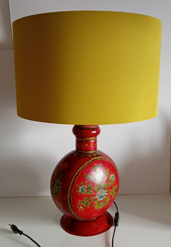 Lampe pied en métal - lampe, /pied