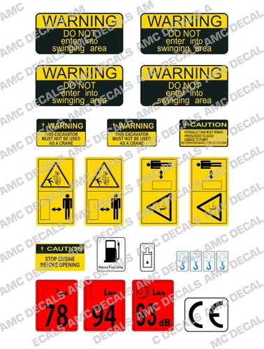 Autocollant avertissement de - autocollant,