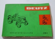 Deutz Tractor D50S + D55 Spare