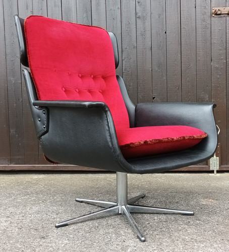 Designer fauteuil rétro 70er - designer,