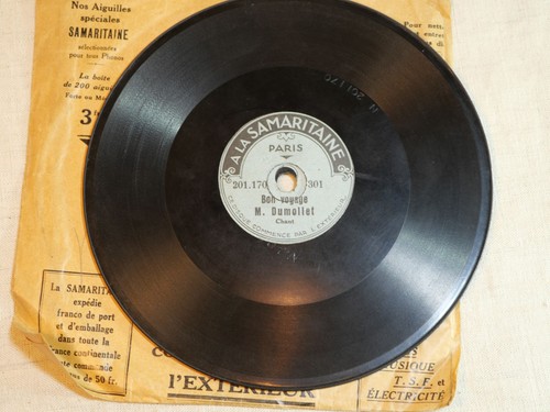 Rare petit disque - disque, ancien
