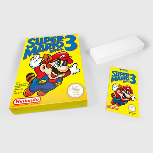 Boite nes box super mario - nes,