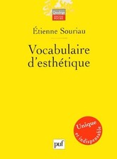 Vocabulaire d'esthétique -