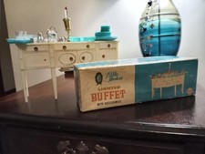 Vintage 1969 LITTLE HOSTESS Lighted Buffet Set by Louis Marx & Co.