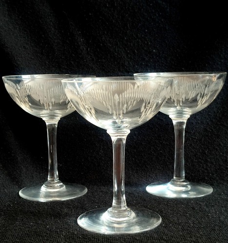 Lot coupes champagne en - lot,