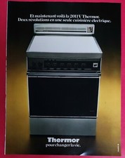 Press Advertisement: THERMOR La 2011 V Thermor & Chocolate NESTLE 1973 Gasinière 