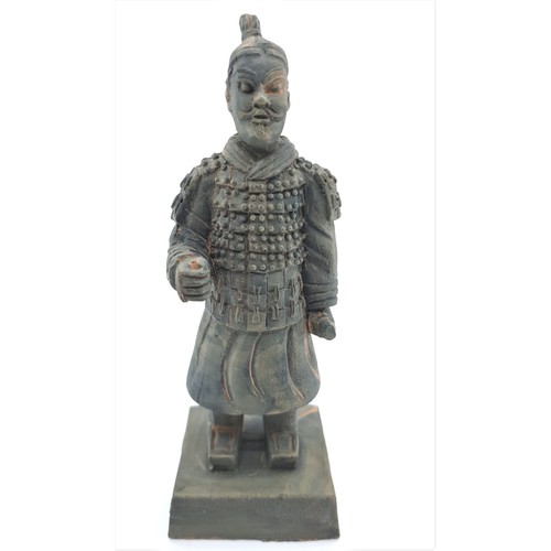 Statuette guerrier chinois qin - guerrier,