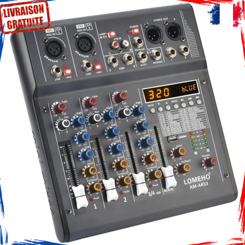 Table mixage audio canaux - mixage, 4