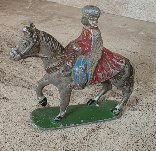 Ancien cheval et son - /,