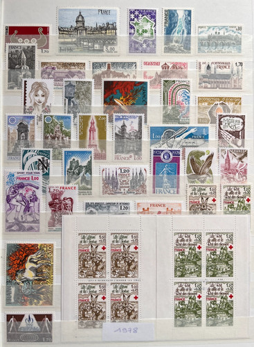 Timbres france 1978 - timbres,
