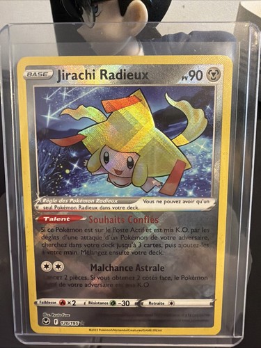 Carte pokémon jirachi radieux - pokémon,