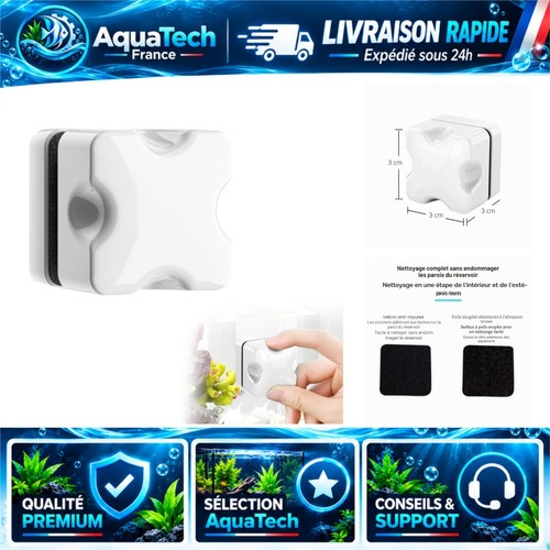 Aimant nettoyage aquarium