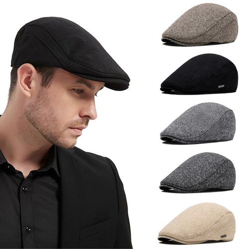 Béret plat homme - , à
