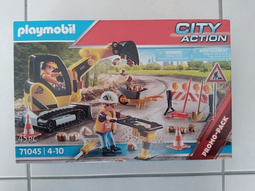 71045 playmobil chantier - chantier,