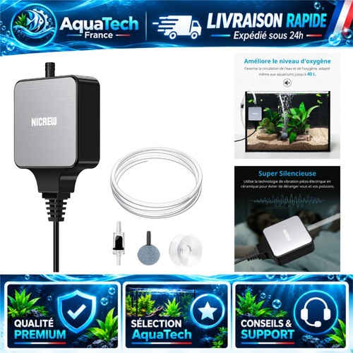 Nicrew nano bulleur aquarium - nicrew,