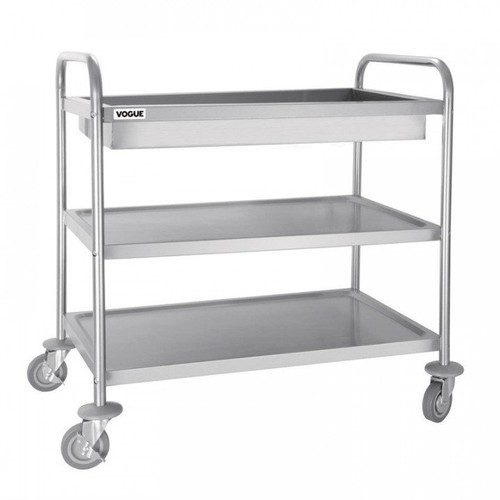 Chariot inox couverts 3 - chariot,