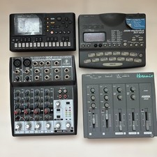 Analog Mixer and Other Audio Equipment – 4 Items