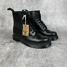 New Dr Martens 1460 Mono Black Leather Smooth Boots Men’s Size EUR 42 UK 8 US 9