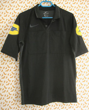 Maillot Arbitre Nike Dri Fit Noir La Poste manche Courte Ligue Football - M