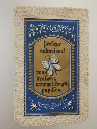 Deux images pieuses citations - deux,