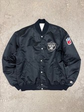 VINTAGE BOMBER SATIN RAIDERS