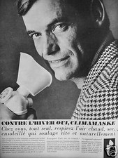 1964 WINTER CLIMAMASKE ADVERTISEMENT HOME ONLY BREATHE HOT AIR