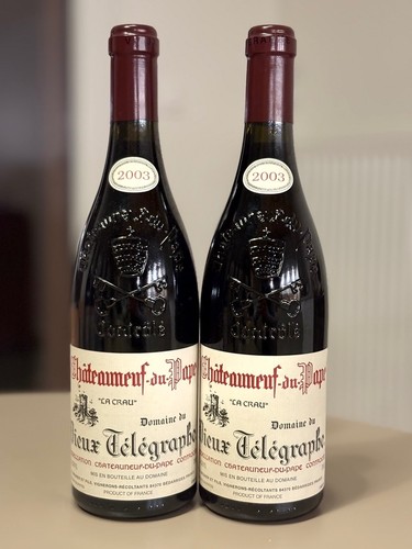 Châteauneuf pape 2003 - châteauneuf-du-pape,
