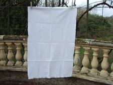 un lot de 4 torchons blanc
