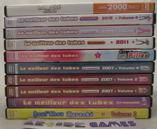 Lot dvd karaoke le - karaoke,