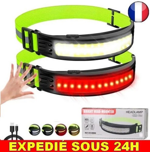 Lampe frontale batterie - ✅,