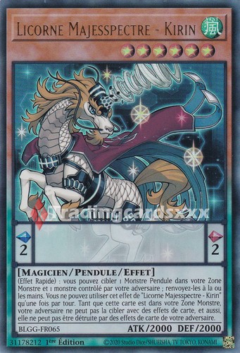 Licorne majesspectre - licorne,