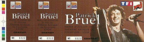 Rare ticket concert - rare, /