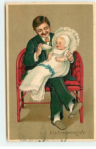 Carte gaufrée vaderbreugde - carte,