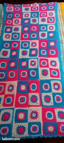 Vintage crochet couverture - crochet,,