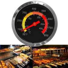 BBQ Smoker Grill Stainless Steel Thermometer Temperature Gauge 50-400℃