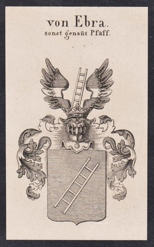 Ebra pfaff blason héraldiques - pfaff,