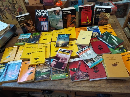 Lot livres agatha christie - lot,