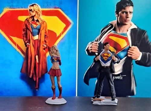 Figurines supergirl superman - supergirl,