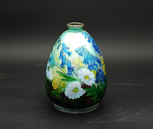 Vase piriforme émaux - piriforme,