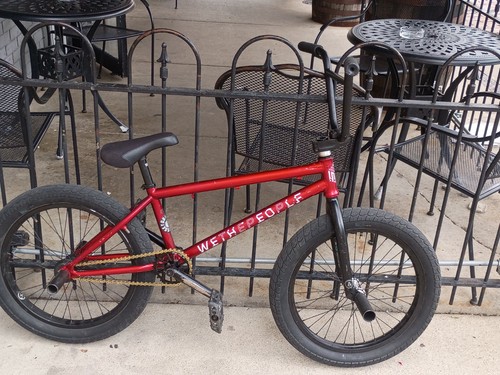 Wethepeople bmx bike 20in red - wethepeople,