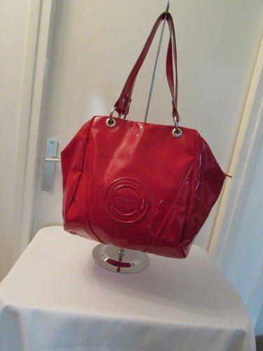 Sac vernis rouge texier - vernis,
