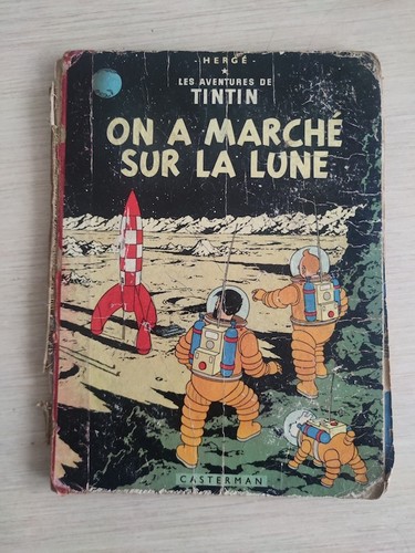 Tintin a marché sur - on,