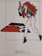 Rubine avec ex-libris signé