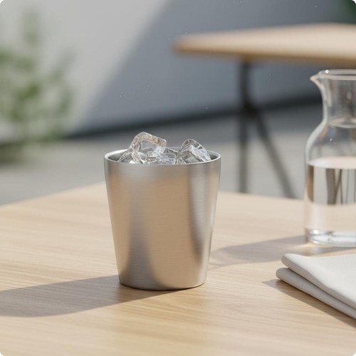 Gobelet inox double - à, paroi