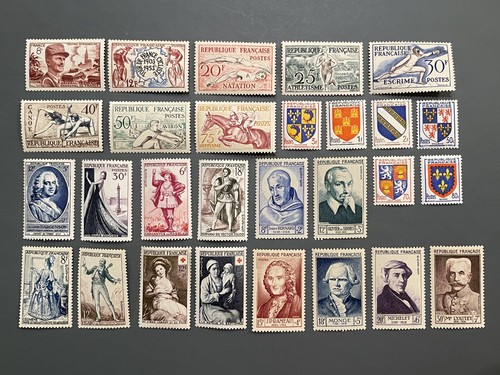 Timbre france collection - france,