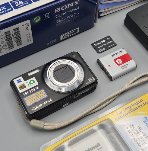Sony cyber shot dsc w270 - cyber-shot, dsc-w270